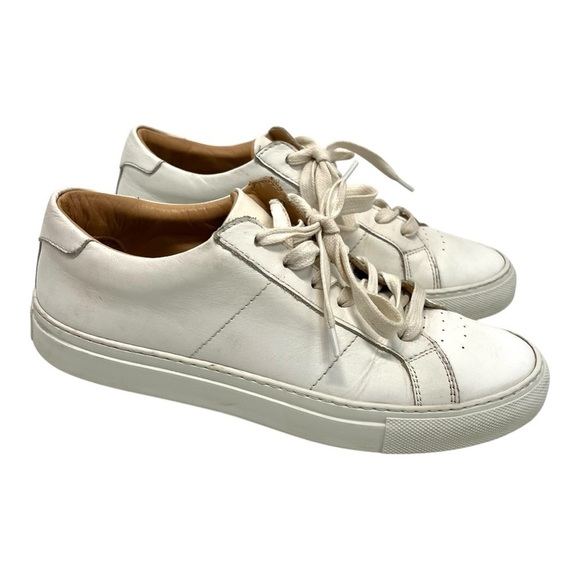 Greats Shoes - Greats Brooklyn Royale White Leather Casual Contemporary Sneakers Women’s 8.5